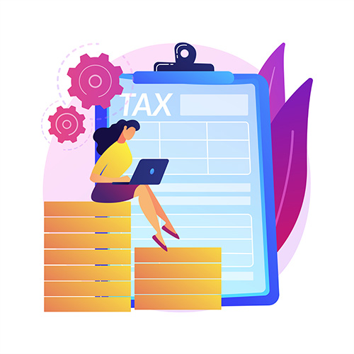 Financial consultant vector concept metaphor Financial consultant vector concept metaphor